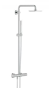 GROHE EUPHORIA SYSTEM 150 sprchový set s termostatickou batériou, horná sprcha, ručná sprcha, tyč, hadica, chróm