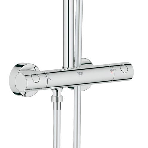 GROHE EUPHORIA SYSTEM 150 sprchový set s termostatickou batériou, horná sprcha, ručná sprcha, tyč, hadica, chróm 27932000 Obrázek - fotka