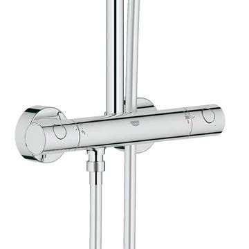 GROHE EUPHORIA SYSTEM 150 sprchový set s termostatickou batériou, horná sprcha, ručná sprcha, tyč, hadica, chróm 27932000 Obrázek - fotka