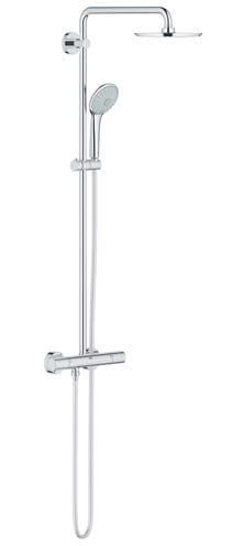 GROHE EUPHORIA SYSTEM 210 sprchový set s termostatickou batériou, horná sprcha, ručná sprcha, tyč, hadica, chróm 27964000 Obrázek - Hlavní obrázek
