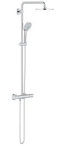 GROHE EUPHORIA SYSTEM 210 sprchový set s termostatickou batériou, horná sprcha, ručná sprcha, tyč, hadica, chróm