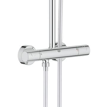 GROHE EUPHORIA SYSTEM 210 sprchový set s termostatickou batériou, horná sprcha, ručná sprcha, tyč, hadica, chróm 27964000 Obrázek - fotka
