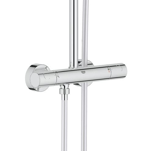 GROHE EUPHORIA SYSTEM 210 sprchový set s termostatickou batériou, horná sprcha, ručná sprcha, tyč, hadica, chróm 27964000 Obrázek - fotka