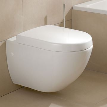 VILLEROY & BOCH SUBWAY WC sedadlo, SoftClosing, alpská biela 9M66S101 Obrázek - fotka