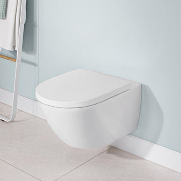 VILLEROY & BOCH SUBWAY 3.0 WC sedadlo, SoftClosing, alpská biela 8M42S1T1 Obrázek - fotka