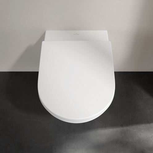 VILLEROY & BOCH SUBWAY 3.0 WC sedadlo, SoftClosing, alpská biela 8M42S1T1 Obrázek - fotka