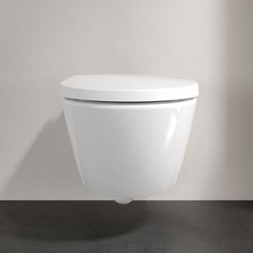 VILLEROY & BOCH SUBWAY 3.0 WC sedadlo, SoftClosing, alpská biela 8M42S101 Obrázek - fotka