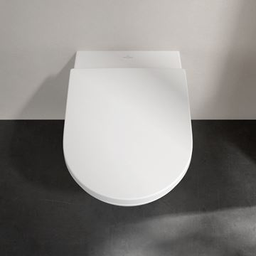 VILLEROY & BOCH SUBWAY 3.0 WC sedadlo, SoftClosing, alpská biela 8M42S101 Obrázek - fotka