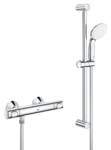 GROHE GROHTHERM 500 sprchový set s termostatickou batériou, ručná sprcha, tyč, hadica, chróm