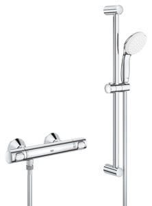 GROHE GROHTHERM 500 sprchový set s termostatickou batériou, ručná sprcha, tyč, hadica, chróm