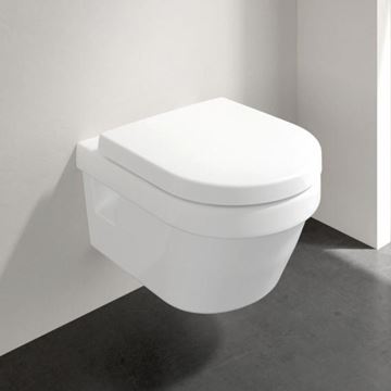 VILLEROY & BOCH VICARE WC sedadlo, alpská biela 9M51B101 Obrázek - fotka