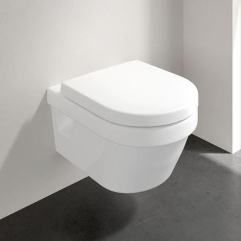 VILLEROY & BOCH VICARE WC sedadlo, alpská biela 9M51B101 Obrázek - fotka