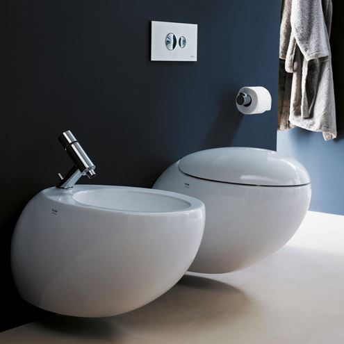 LAUFEN ILBAGNOALESSI ONE WC sedadlo, SoftClose, biela H8929710000001 Obrázek - fotka