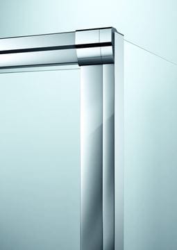 HÜPPE AURA ELEGANCE sprchový kút 100x100 cm, rohový vstup, posuvné dvere, lesklá strieborná/číre sklo 401310.092.322 Obrázek - fotka