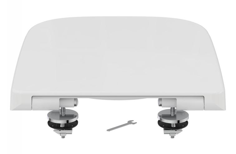 IDEAL STANDARD I.LIFE B WC sedadlo, SoftClose, biela T468301 Obrázek - fotka