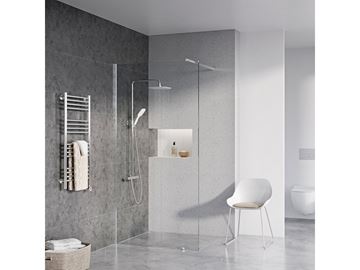 RAVAK TERMO 300 TE 093.00CR/WH sprchový set s termostatickou batériou, horná sprcha, ručná sprcha s 3 prúdmi, tyč, hadica, chróm/biela X070099 Obrázek - fotka