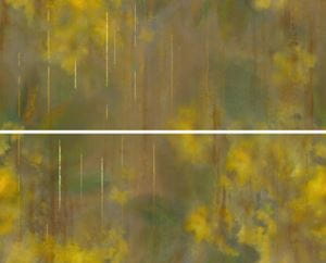 NAXOS CHROMATICA dekor 80x100(40x100)cm, mat, kompozícia mimosa