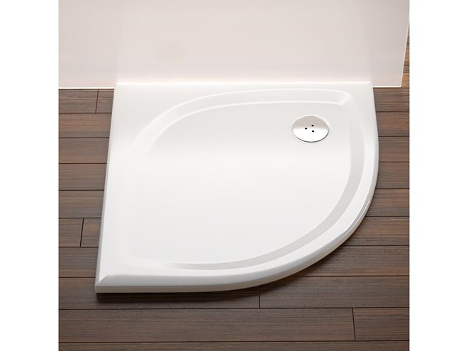 CONCEPT 100 sprchová vanička 90x90 cm, R500, liaty mramor, bez nožičiek XA23771101005 Obrázek - fotka