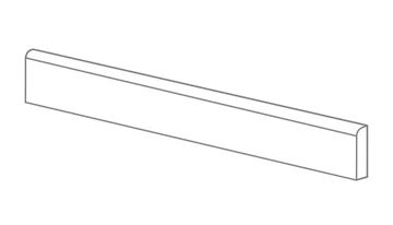 MARAZZI SISTEM T-GRANITI sokel 9,5x30 cm, mat, grigio scuro