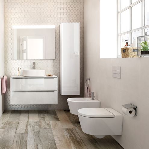 ROCA INSPIRA ROUND WC sedadlo, SoftClose A80152200B Obrázek - fotka