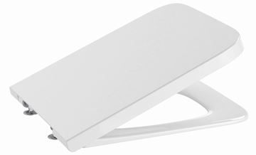 ROCA INSPIRA SQUARE WC sedadlo, SoftClose, biela