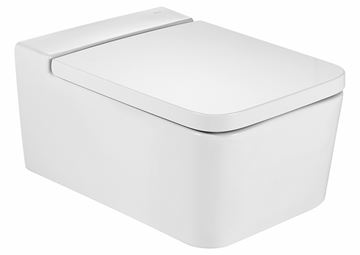 ROCA INSPIRA SQUARE WC sedadlo, SoftClose A80153200B Obrázek - fotka