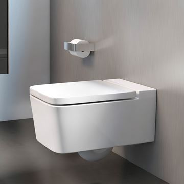 ROCA INSPIRA SQUARE WC sedadlo, SoftClose A80153200B Obrázek - fotka