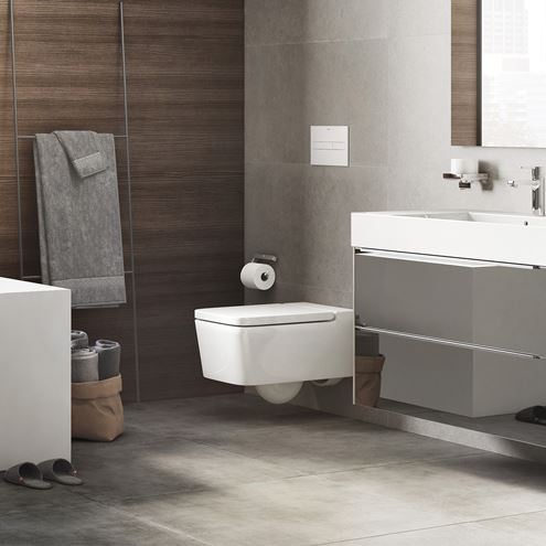 ROCA INSPIRA SQUARE WC sedadlo, SoftClose A80153200B Obrázek - fotka