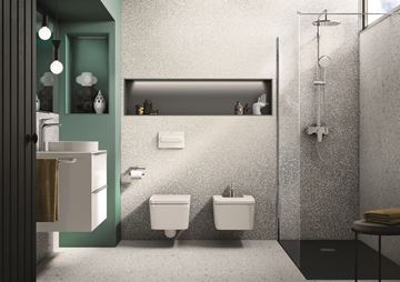 ROCA INSPIRA SQUARE WC sedadlo, SoftClose A80153200B Obrázek - fotka