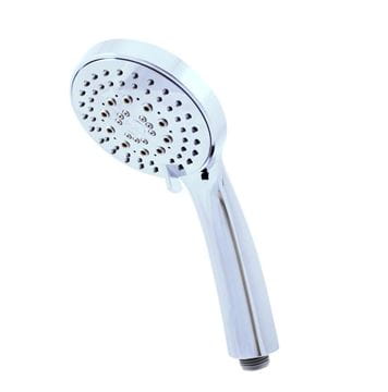 EASY sprchový set s batériou, horná sprcha, ručná sprcha s 5 prúdmi, teleskopická tyč, hadica, chróm EA081.5/5 Obrázek - fotka