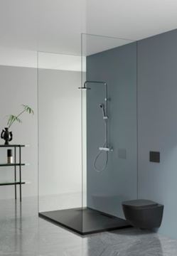 LAUFEN CITYPRO prchový set s termostatickou batériou, horná sprcha, ručná sprcha sa, tyč, hadica, chróm HF500957100600 Obrázek - fotka