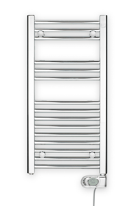 CONCEPT 150 kúpeľňový radiátor 1226/500, elektrický, rovný, chróm