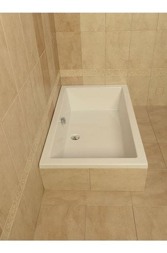 POLYSAN DEEP sprchová vanička 110x75 cm, akrylát, bez nožičiek 72883 Obrázek - fotka