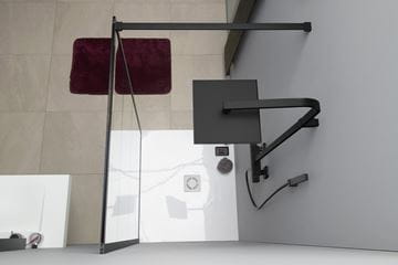 POLYSAN FLEXIA sprchová vanička 90x90 cm, liaty mramor, bez nožičiek 71546 Obrázek - fotka