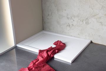 POLYSAN VARESA sprchová vanička 100x80 cm, liaty mramor, bez nožičiek 71605 Obrázek - fotka
