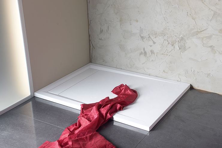 POLYSAN VARESA sprchová vanička 120x90 cm, liaty mramor, bez nožičiek 71603 Obrázek - fotka