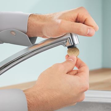GROHE BAUECO drezová batéria, chróm 31680000 Obrázek - fotka