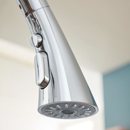 GROHE ZEDRA drezová batéria, s vyťahovacou sprškou, chróm 32294002 Obrázek - fotka
