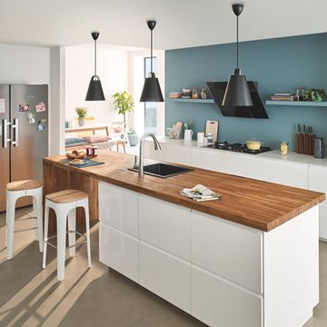 GROHE ZEDRA drezová batéria, s vyťahovacou sprškou, chróm 32294002 Obrázek - fotka