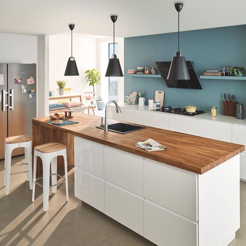 GROHE ZEDRA drezová batéria, s vyťahovacou sprškou, chróm 32294002 Obrázek - fotka