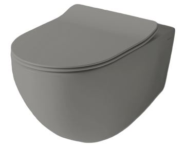 ARTCERAM FILE 2.0 WC sedadlo Slim, SoftClose, grey olive FLA014 15,00 Obrázek - fotka