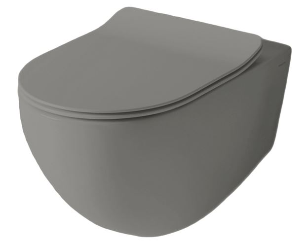 ARTCERAM FILE 2.0 WC sedadlo Slim, SoftClose, grey olive FLA014 15,00 Obrázek - fotka