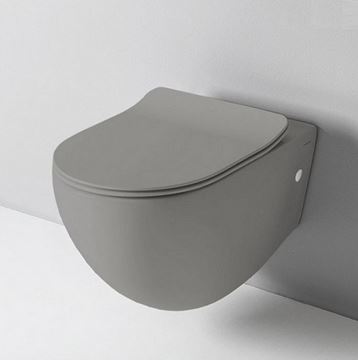 ARTCERAM FILE 2.0 WC sedadlo Slim, SoftClose, grey olive FLA014 15,00 Obrázek - fotka