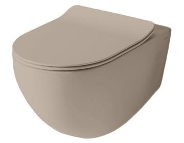ARTCERAM FILE 2.0 WC sedadlo Slim, SoftClose, brown matera FLA014 41,00 Obrázek - fotka