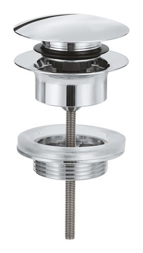GROHE umývadlová výpusť, click-clack, s prepadom, chróm 65807000 Obrázek - Hlavní obrázek
