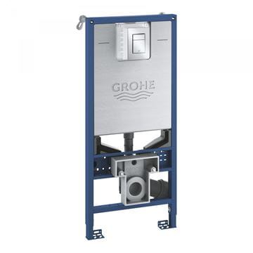 GROHE RAPID SLX montážny prvok pre WC 113 cm, so splachovacou nádržkou as tlačidlom, chróm