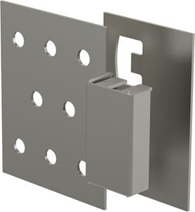 ALCA AVD005 vaňové dvierka 65x57mm magnetické, pod obklady, nerez