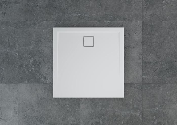 RONAL LIVADA W20Q sprchová vanička 90x90 cm, liaty mramor, bez nožičiek W20Q 090 04 Obrázek - fotka