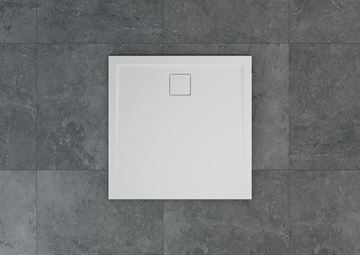 RONAL LIVADA W20Q sprchová vanička 90x90 cm, liaty mramor, bez nožičiek W20Q 090 04 Obrázek - fotka