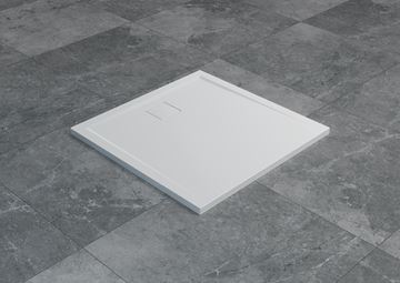 RONAL LIVADA W20Q sprchová vanička 90x90 cm, liaty mramor, bez nožičiek W20Q 090 04 Obrázek - fotka